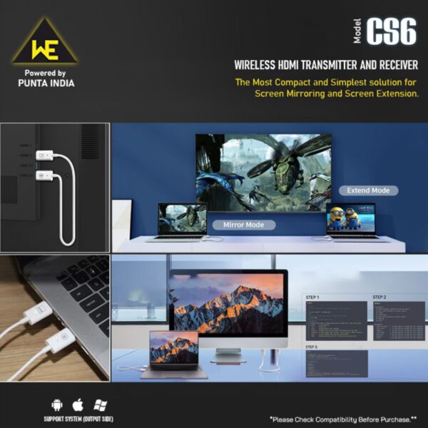 CS-6 Wireless HDMI Streaming Solution